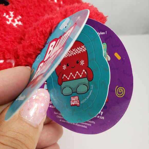 BUM BUMZ by Russ Jazwares Misty The Red Mitten 7.5" SkiLodgeBumz New - Picture 11 of 16